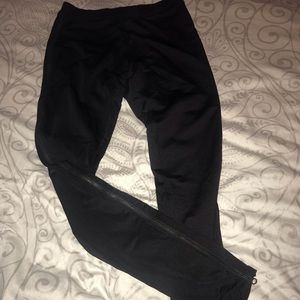 Side zip Guess stretch pants
